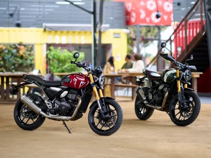 Triumph congela preços das duas "T-Series"