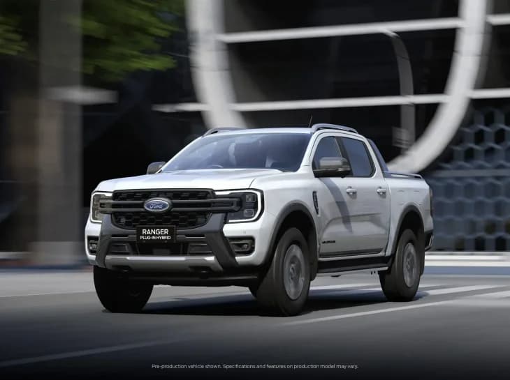 Ford Ranger 2025 híbrida é revelada