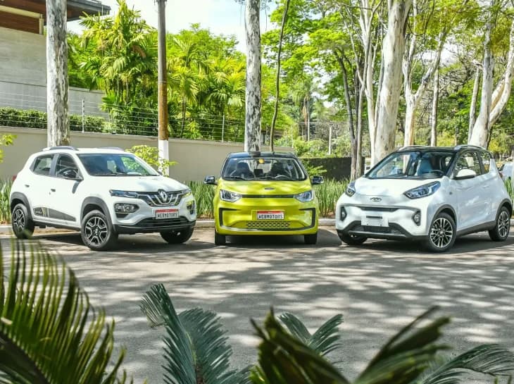 Carros elétricos seminovos por menos de R$ 100 mil