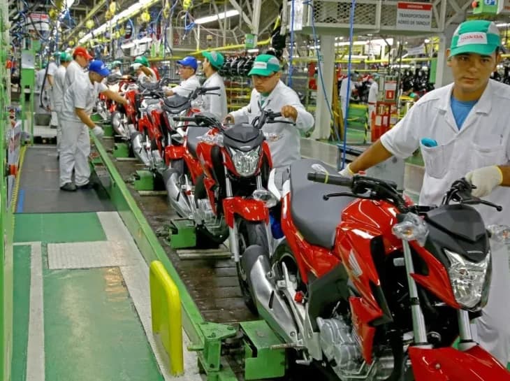 Vendas de motos: outubro melhor mês de 2025