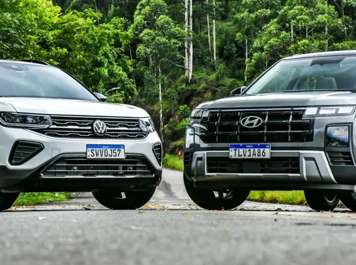 Os 40 SUVs mais vendidos no Brasil em 2026 até setembro