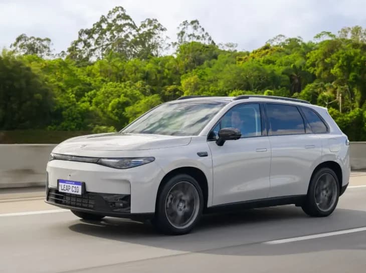 Leapmotor C10 REEV fica (bem) mais barato no Programa para motoristas de Uber e táxi