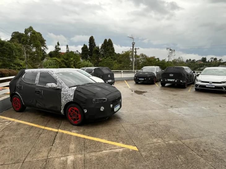 Novo Hyundai HB20 vai lutar com Tera, Sonic e WR-V