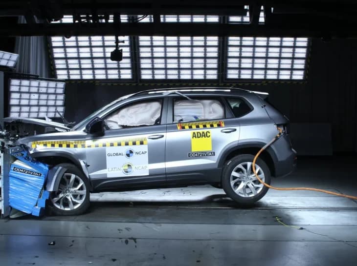 Volkswagen Taos mexicano é 5 estrelas em segurança