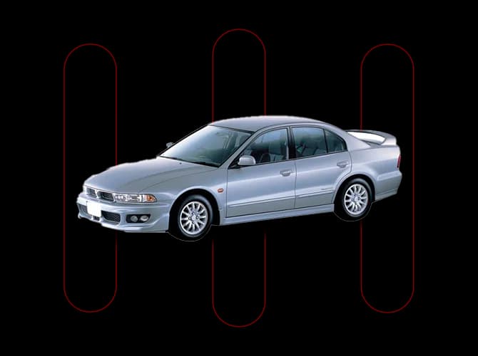 mitsubishi galant 1997 2.5 Sedan Vr 6 Gasolina 4p Automatico