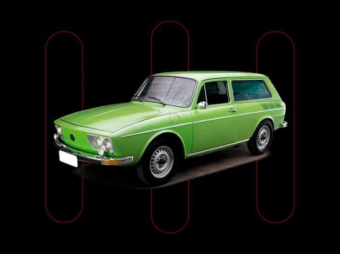 volkswagen variant 1971 1.6 8v Gasolina 2p Manual