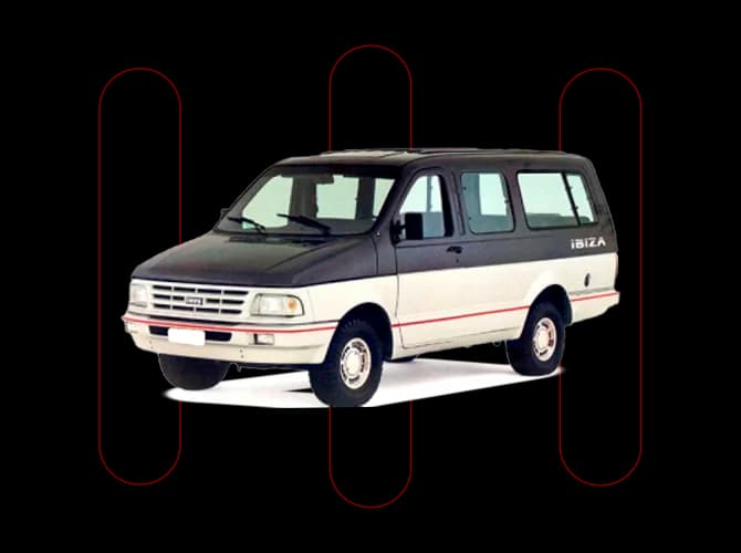 ford ibiza 1987 3.9 Executiva Van Diesel 4p Manual