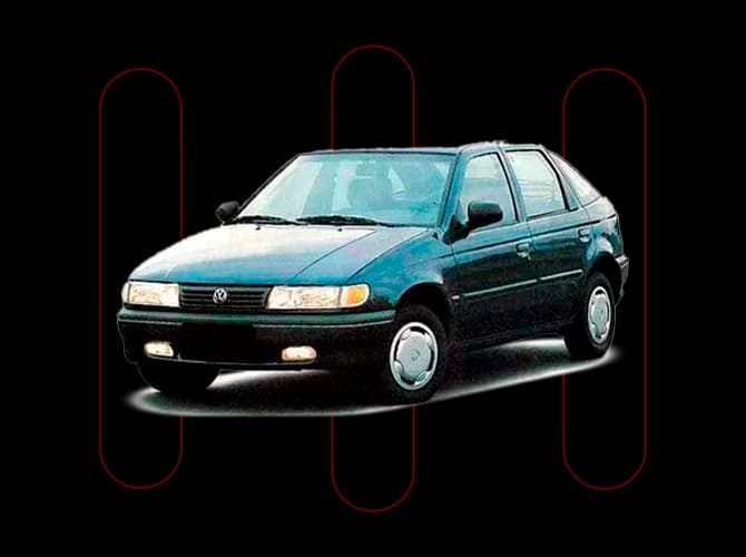 volkswagen pointer 1986 1.8 Cl 8v Alcool 4p Manual
