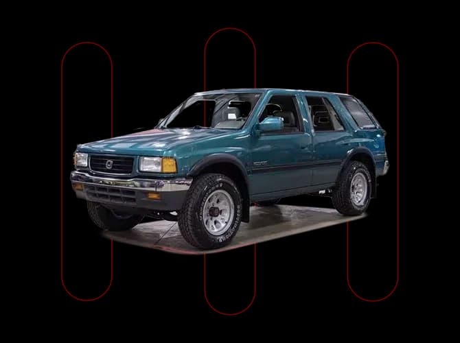 honda passport 1994 3.2 Ex V6 4p Manual