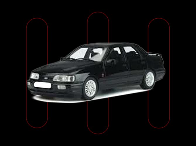 ford sierra 1984 1.6 Ghia Sedan 8v Gasolina 4p Manual