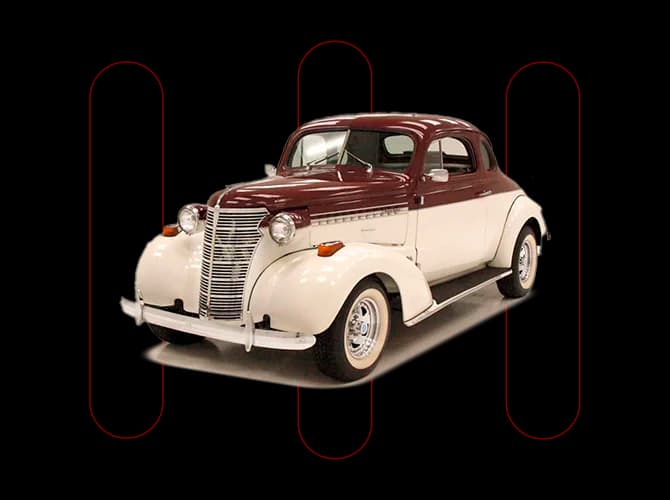 chevrolet coupe 1934 Three Window