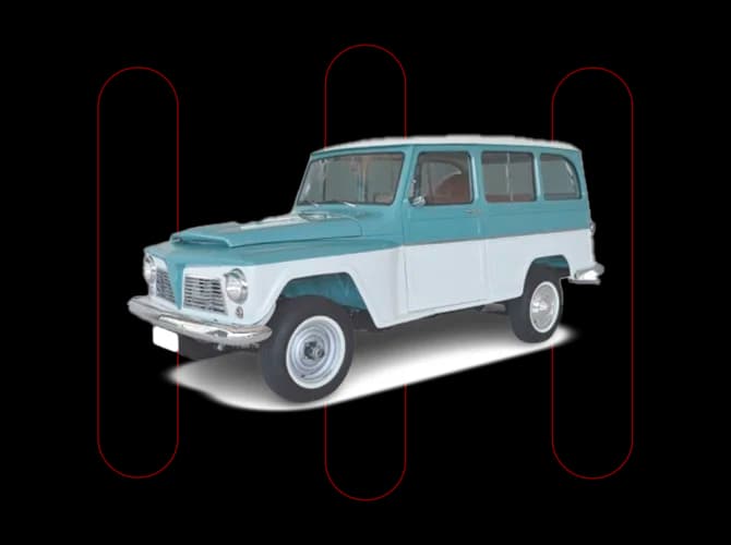 ford rural 1966 2.8 4x4 6 Cilindros 12v Gasolina 2p Manual