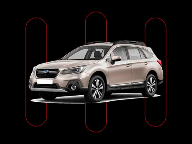 subaru outback 1997 2.5 4x4 16v Gasolina 4p Automatico