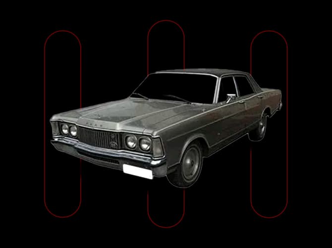 ford landau 1976 5.0 V8 16v Alcool 4p Automatico