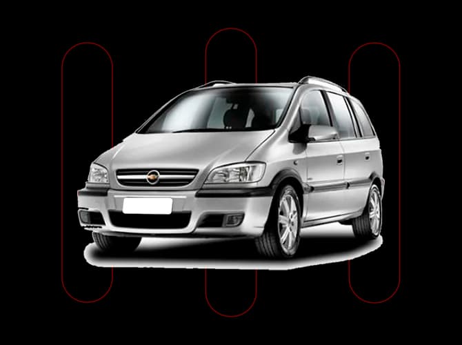 chevrolet zafira 2006 2.0 Mpfi Elegance 8v Flex 4p Automatico