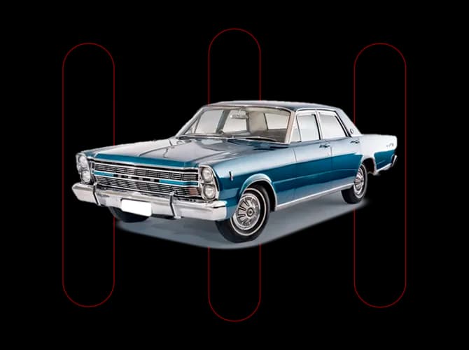 ford galaxie 1982 Landau Alcool 4p Automatico