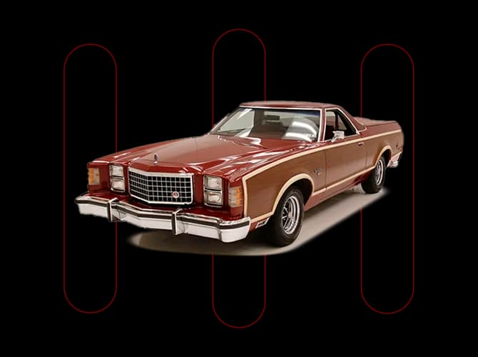 ford ranchero 1958 Pick Up 2p Automatico