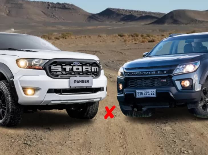 Picapes aventureiras: Ranger Storm x S10 Z71