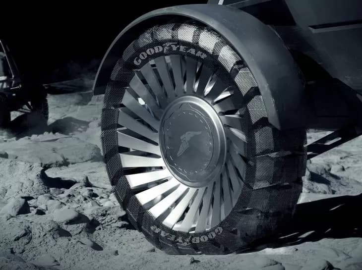 Goodyear vai fazer pneus para novo carro lunar
