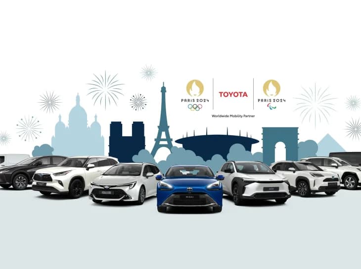 Toyota prepara frota eletrificada para Paris 2024