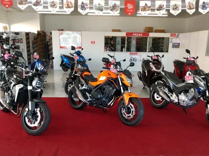 Honda Motos cresceu expressivamente no 1ºsemestre