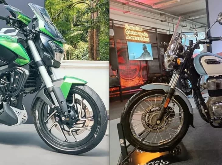 Royal Enfield x Bajaj: a dança das indianas