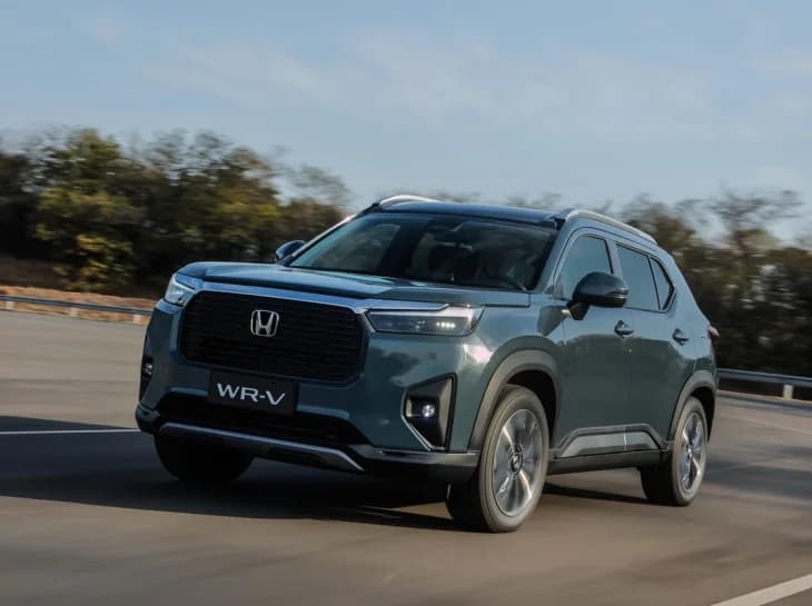 Honda WR-V apronta para cima do HR-V em 2026
