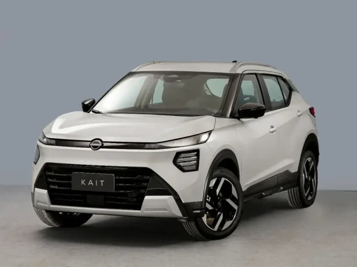 Nissan Kait 2027 é lançado R$ 10 mil mais barato