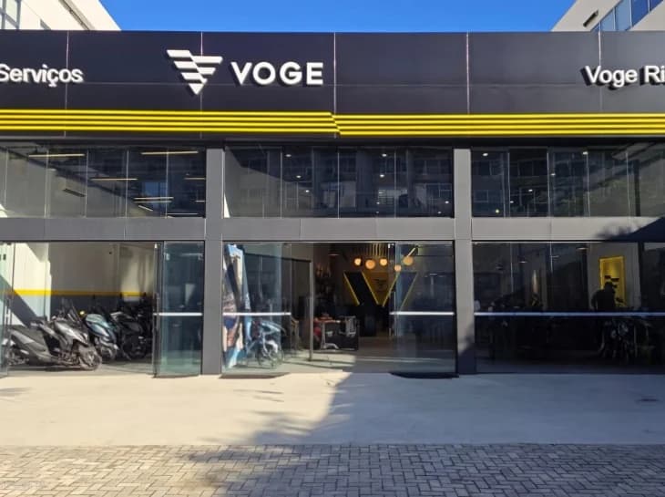 Voge Motos inaugura lojas e divulga preços