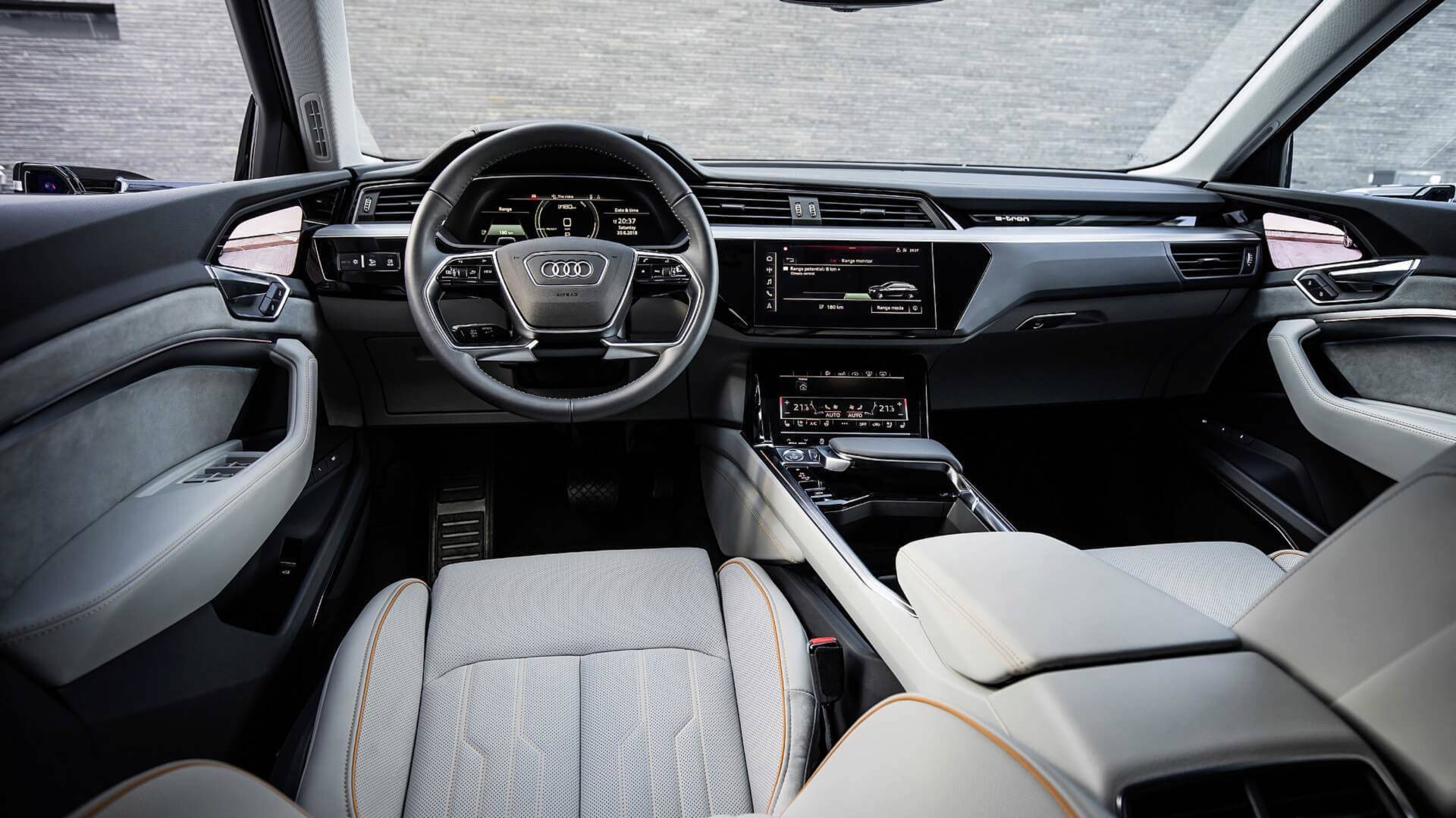 Audi Revela Interior Do E Tron Suv El Trico Da Marca