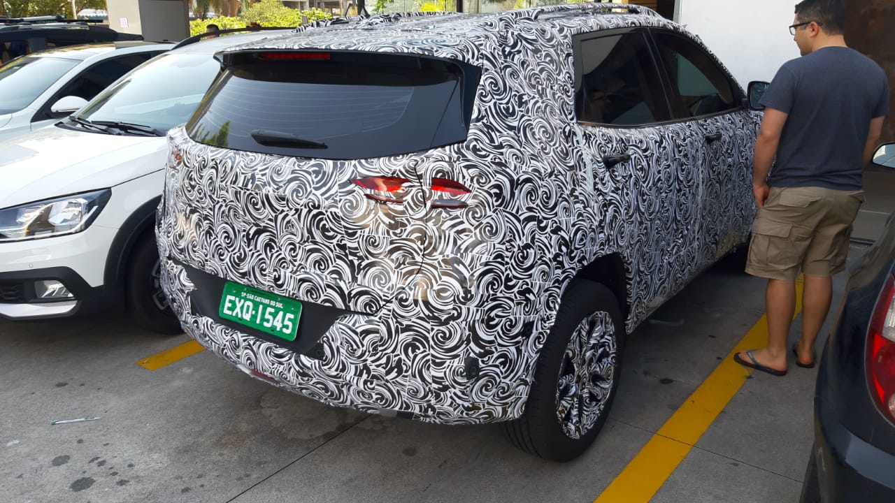 Flagra do Chevrolet Tracker