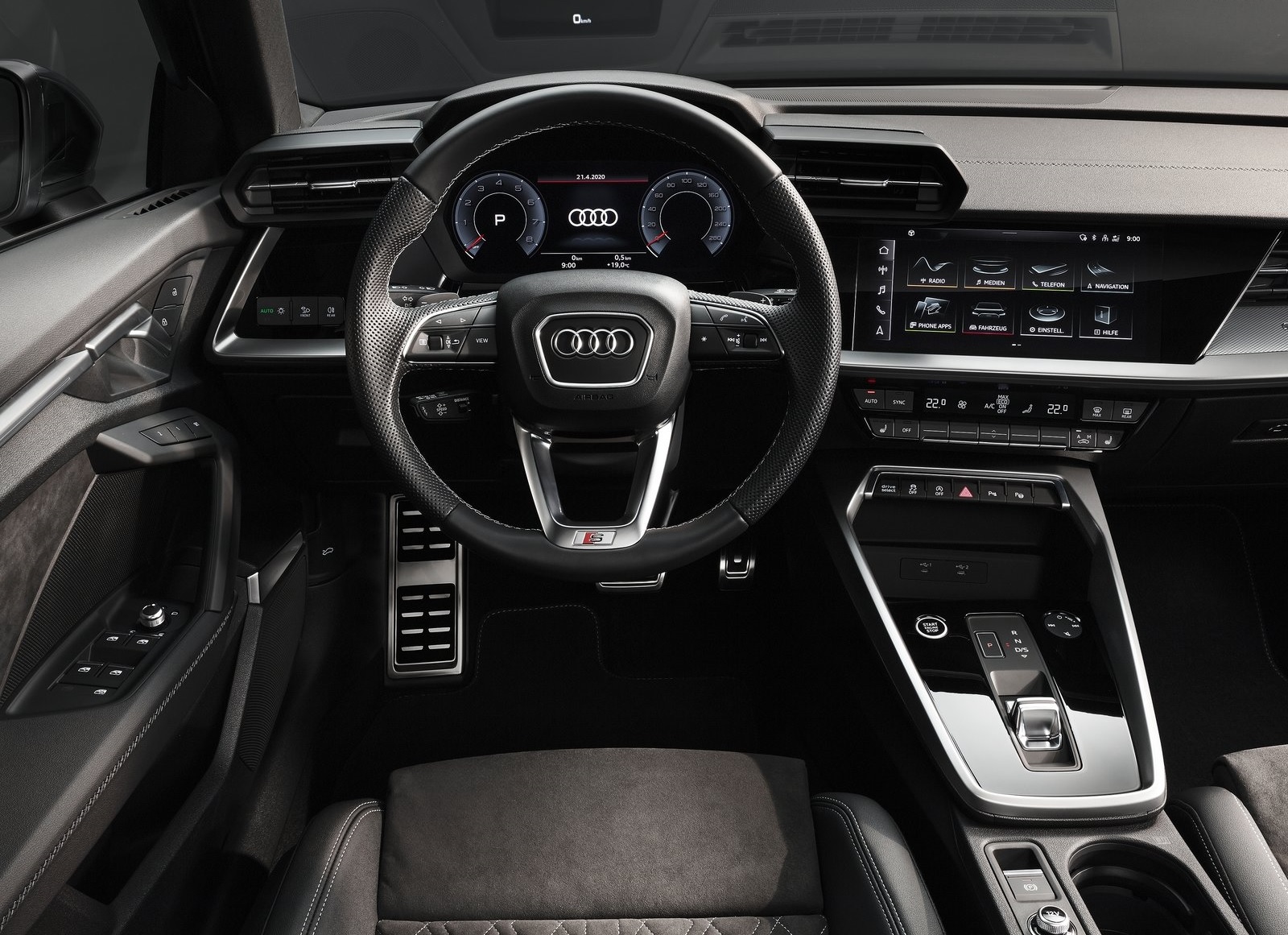 Novo Audi A3 Sedan fica maior e mais econômico