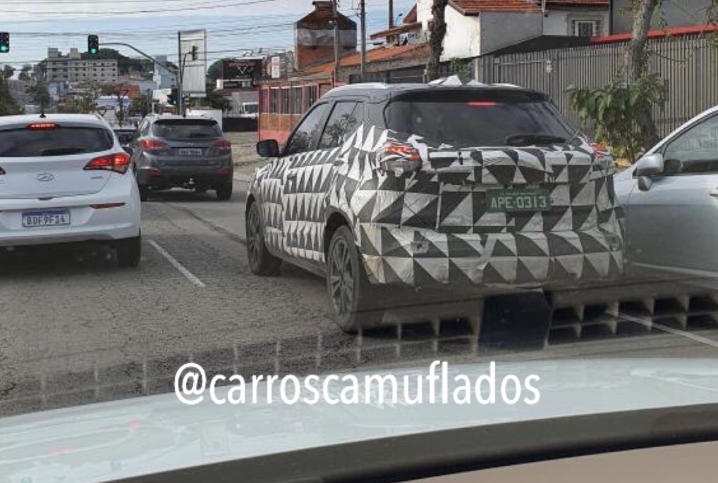 Flagra Do Novo Nissan Kicks Reestilizado Carros Camuflados (1)