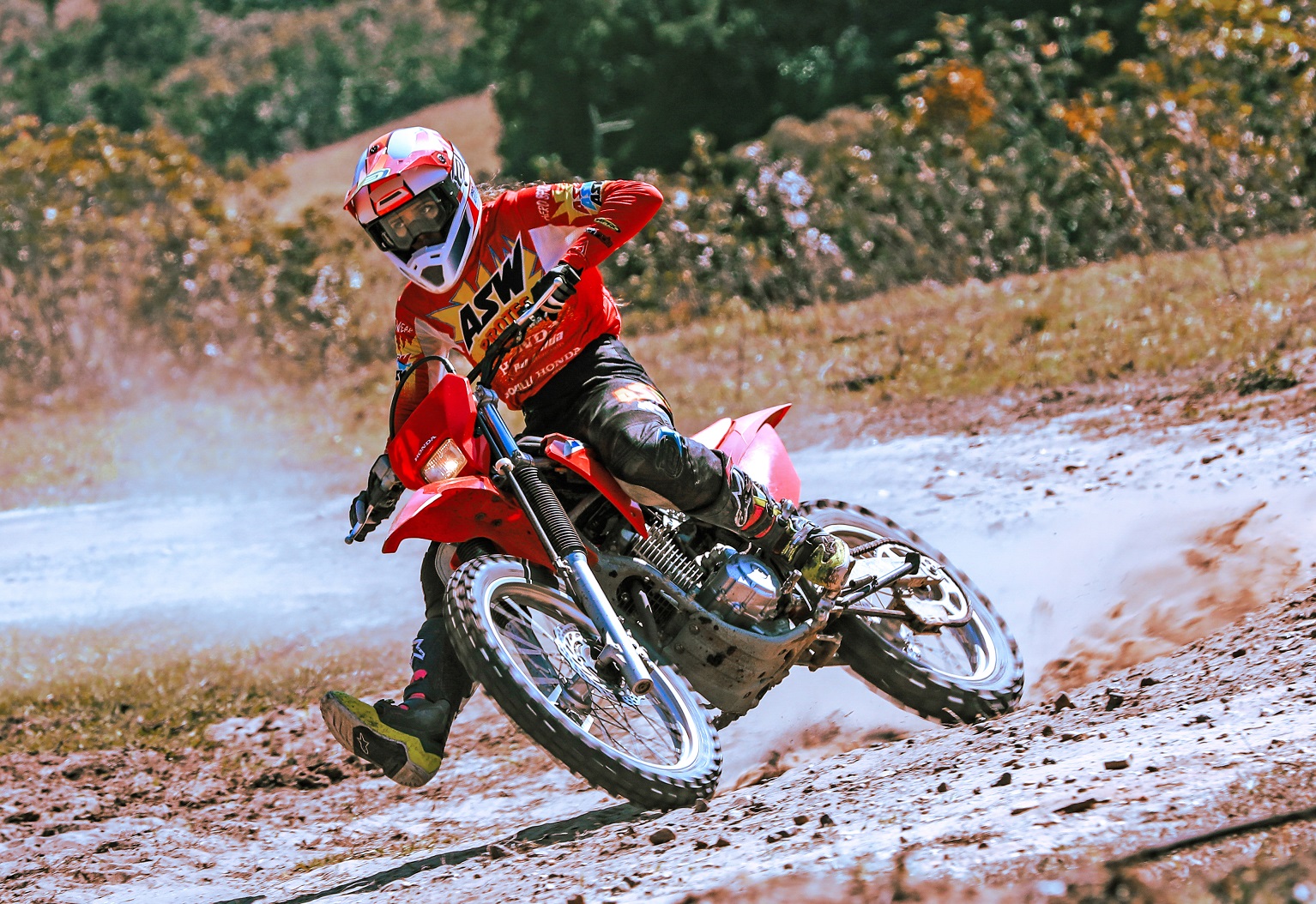 CRF 250: a moto off-road radical da Honda