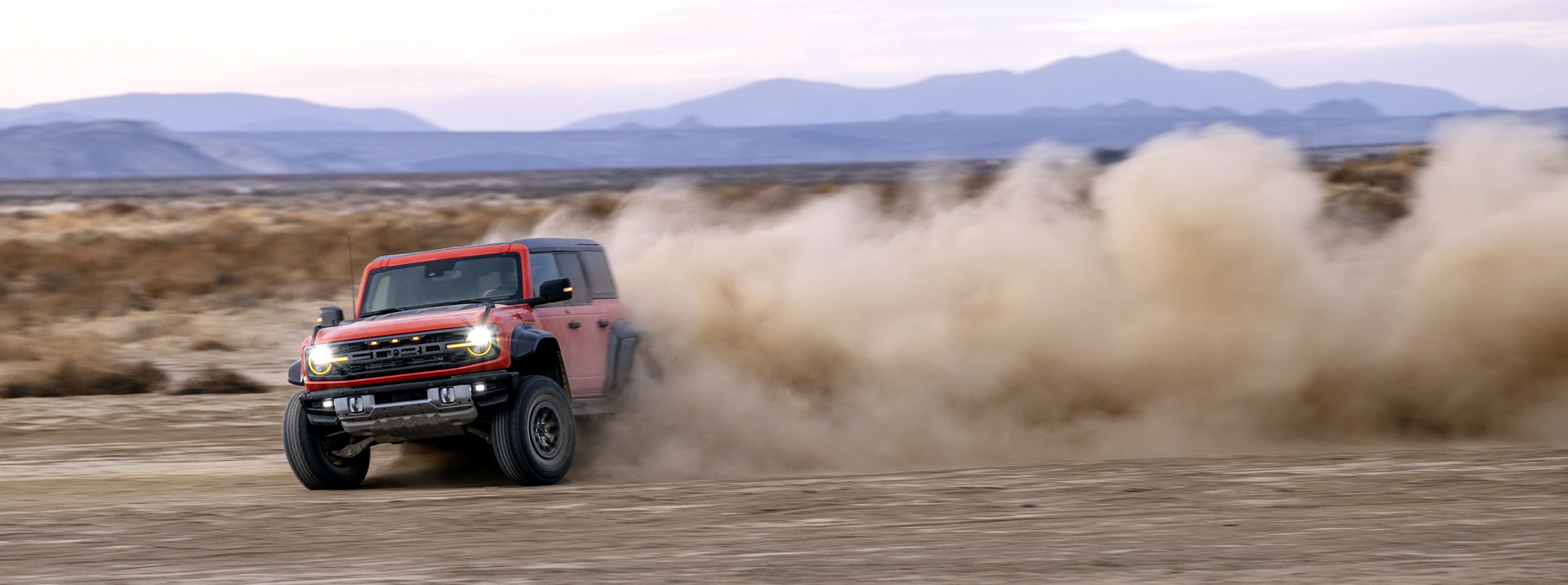  Sistema de tração 4x4 foi atualizado do Ford Bronco Raptor melhora o desempenho no deserto