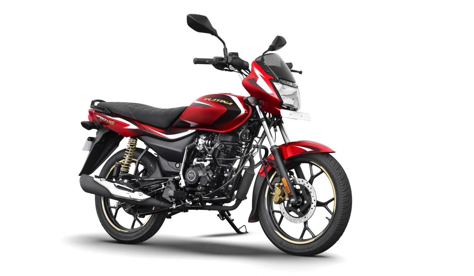 Bajaj Platina 110 Abs Front Quarter Adee