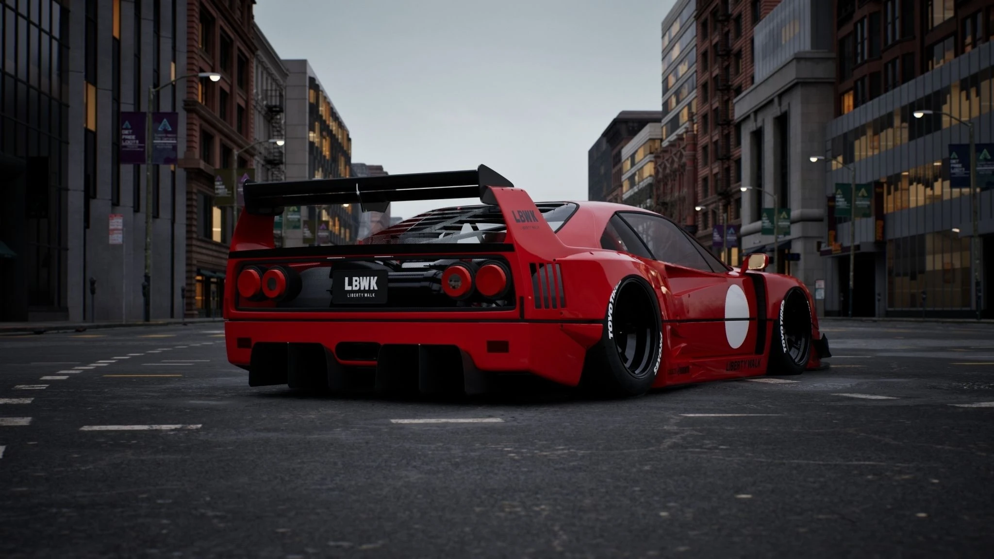 Liberty Walks Ferrari F40 Is In Spitting Distance From The 2023 Tokyo Auto Salon 3