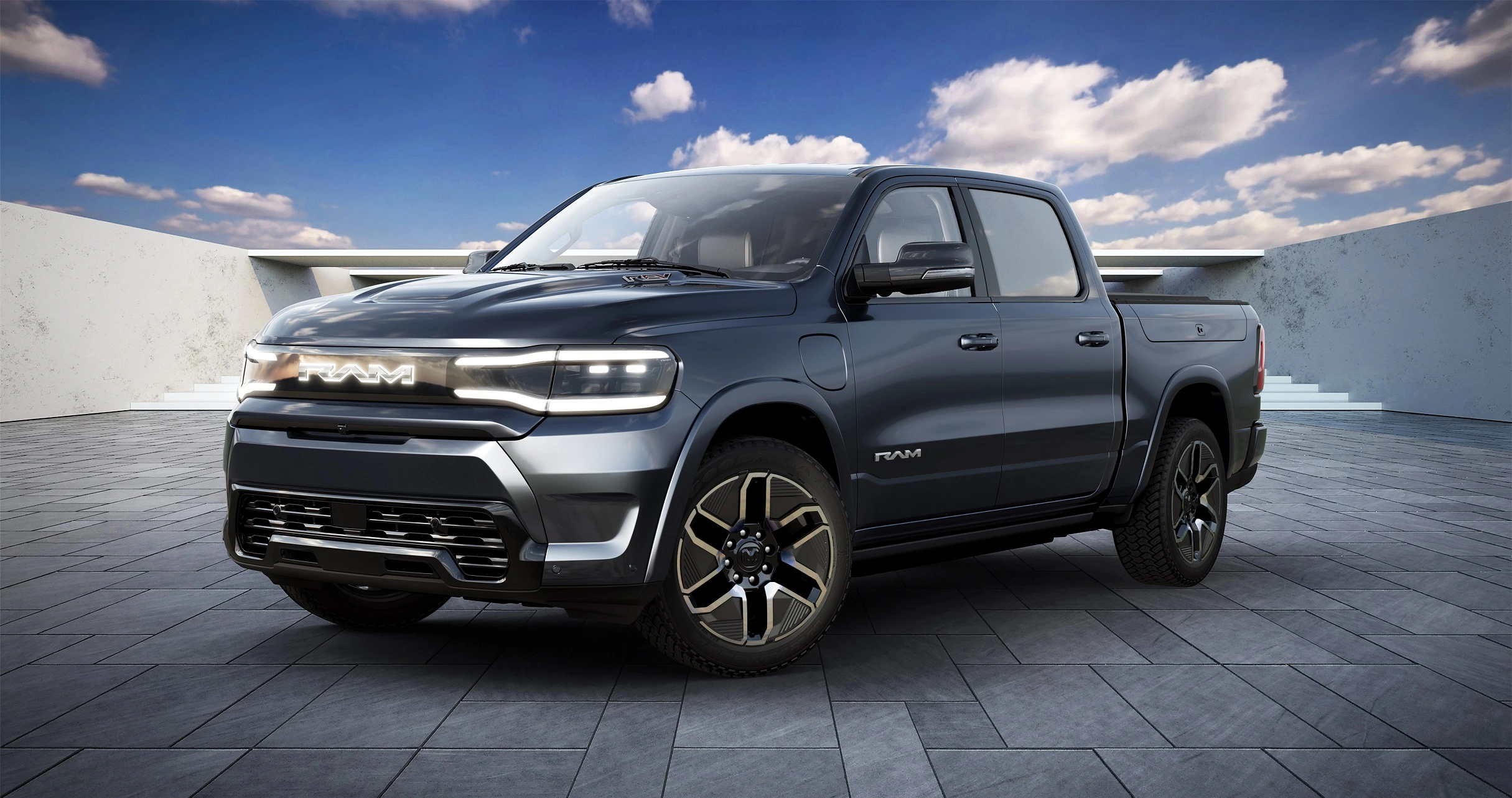 Nova Picape Elétrica Ram 1500 REV é Revelada | Webmotors