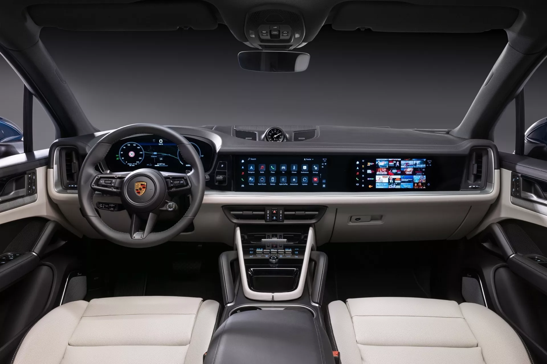 Interior Porsche Cayenne 2024