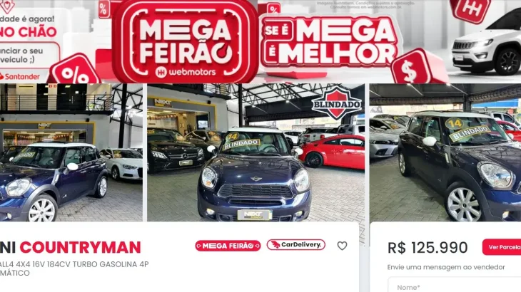 Começa hoje o 2º Mega Feirão Webmotors de 2023