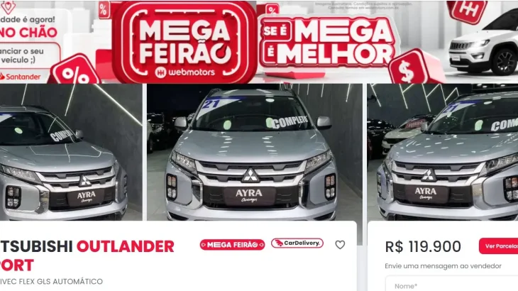 Mega Feirão Webmotors: ofertas imperdíveis!