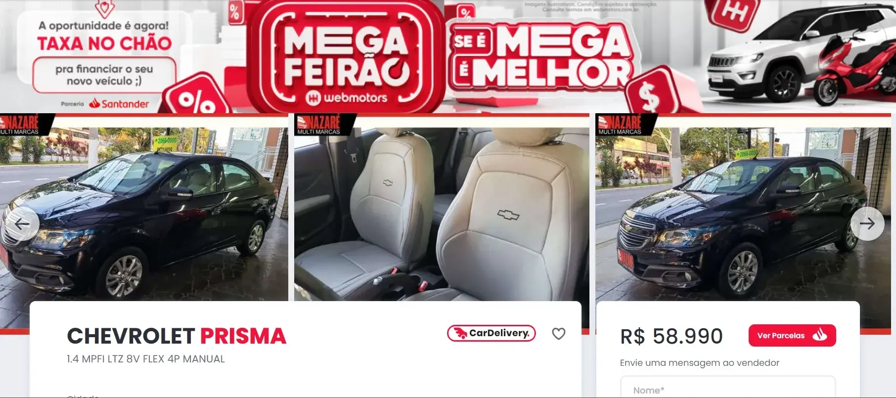 Começa hoje o 2º Mega Feirão Webmotors de 2023