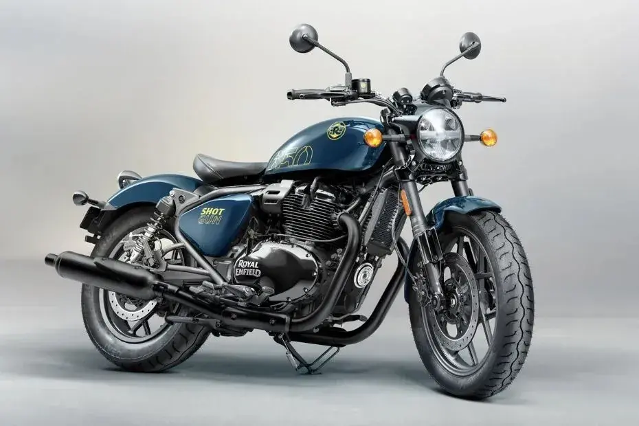 Royal Enfield Shotgun 650 Azul (1)