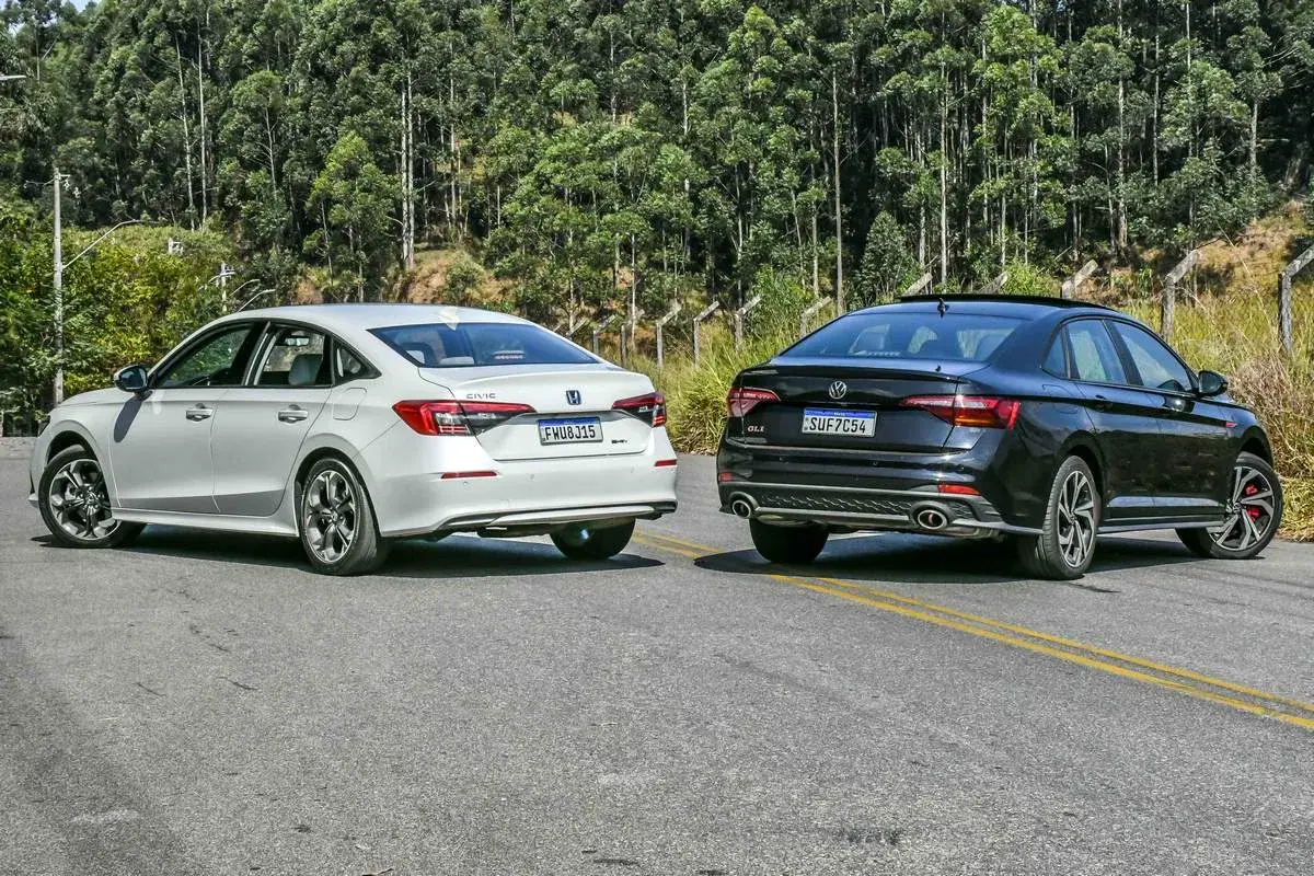 Comparativo Vw Jetta Gli X Honda Civic E Hev 6448