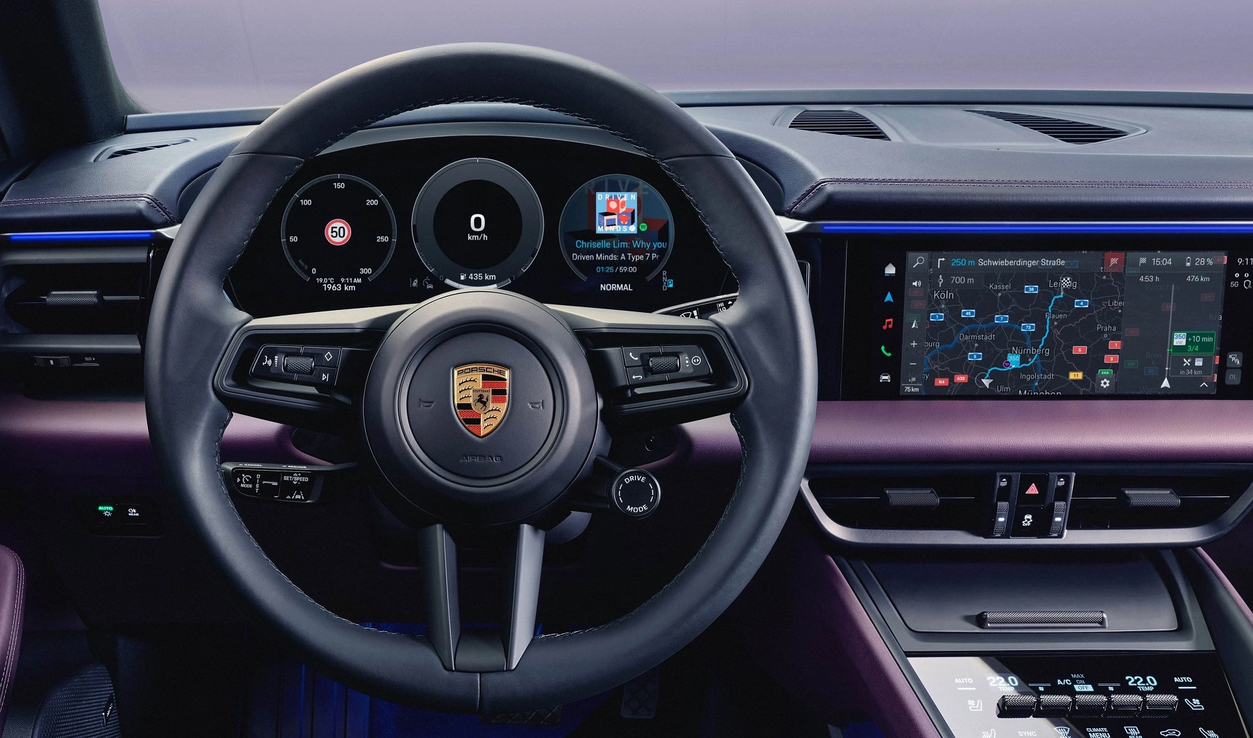 Porsche Macan Painel Tft F3