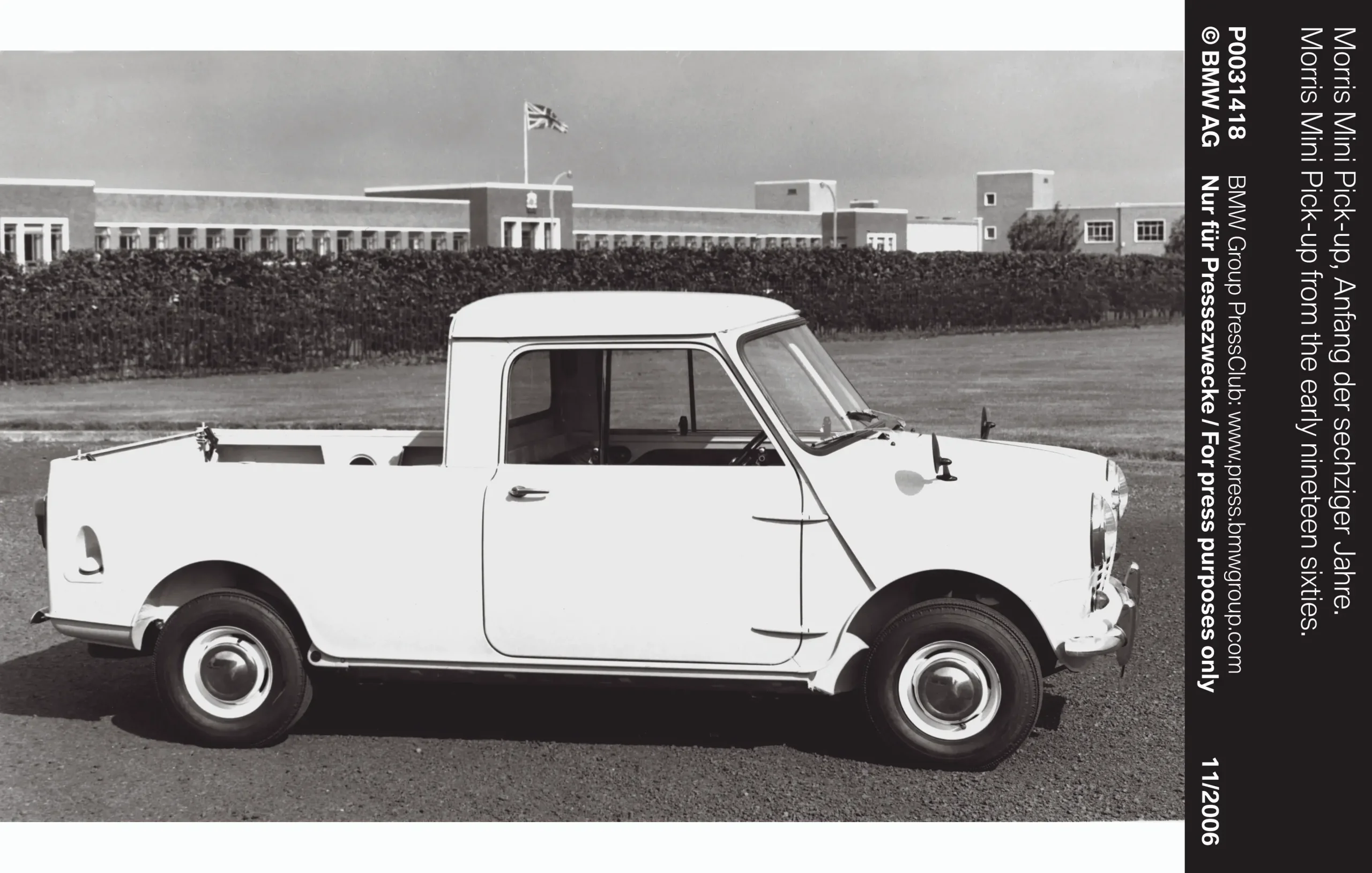 Morris Mini Pick Up From The Early Nineteen Sixties