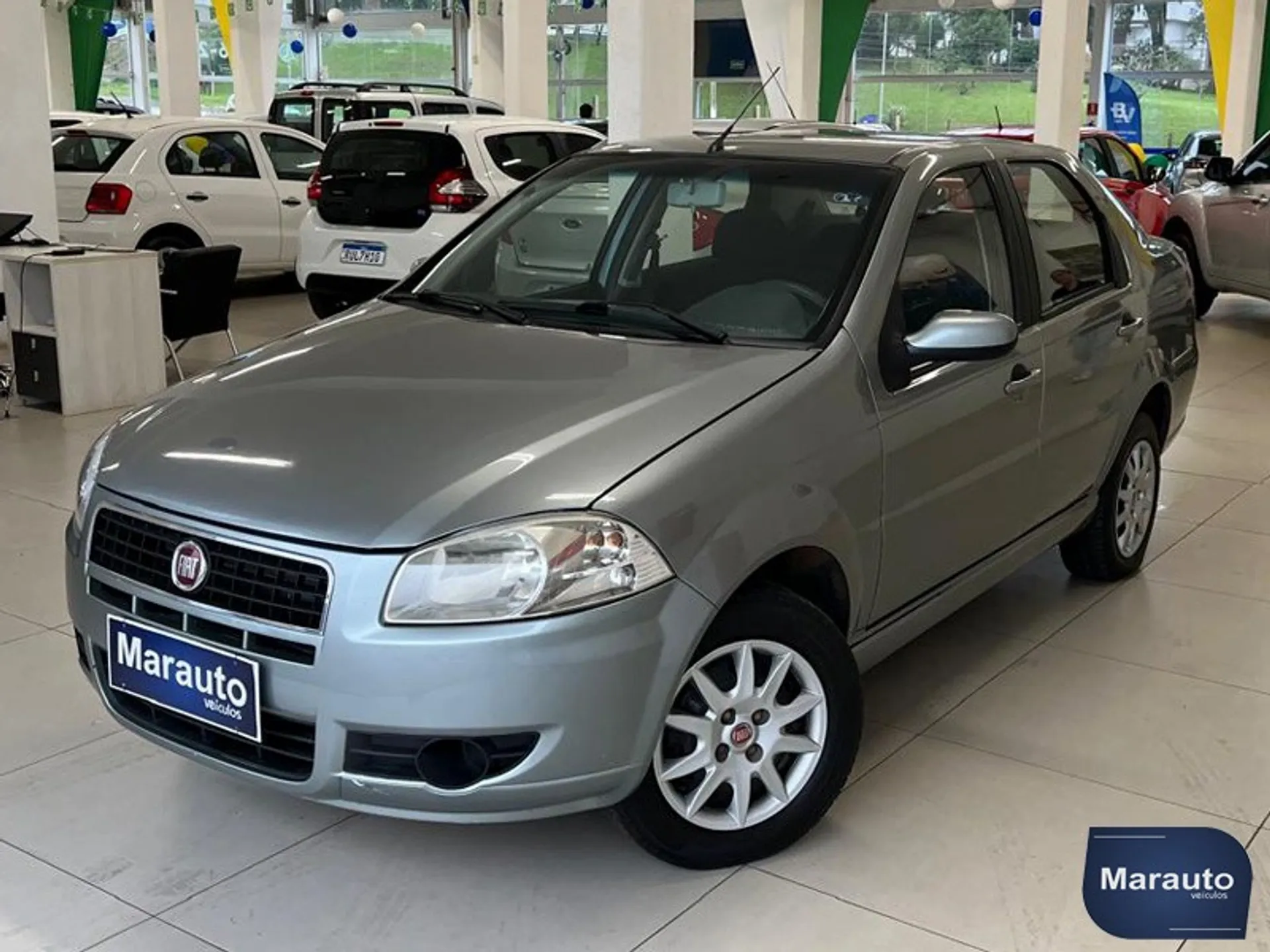 Fiat Siena De Frente Materia